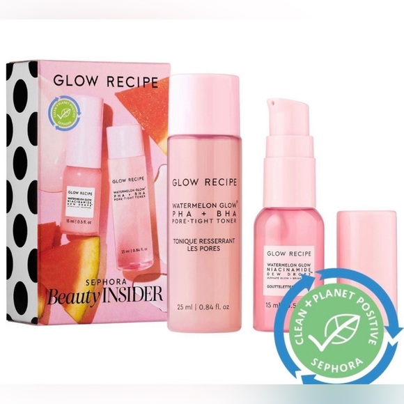 Glow Recipe Watermelon Toner + Dew Drops Set Mini NEW - Picture 4 of 6